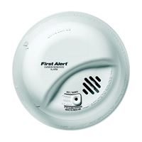 First Alert CO5120BN Carbon Monoxide Alarm, 10 ft, 85 dB, Alarm: Audible, Electrochemical Sensor, Ceiling/Wall 
