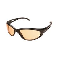 Edge SWAP119 Safety Glasses, Unisex, Polycarbonate Lens, Full Frame, Nylon Frame, Black Frame 