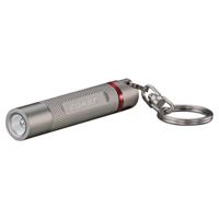 Coast TT7839CP Keychain Flashlight, AG5 Battery, LED Lamp, 33 Lumens, Mini-Flood Beam, 23 m Beam Distance, Silver 