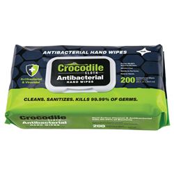 Crocodile Cloth 6102 Hand Wipes, 8.7 in L, 7.9 in W, Pack of 10 