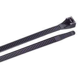 GB 45-524UVBSP Cable Tie, 6/6 Nylon, Black 