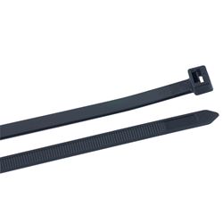 GB 45-536UVBSP Cable Tie, 6/6 Nylon, Black 