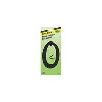 HY-KO BK-40/0 House Number, Character: 0, 4 in H Character, Black Character, Zinc 5 Pack 