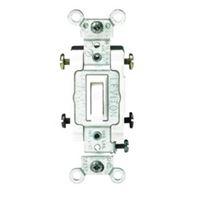 Leviton S01-CS415-2IS Toggle Switch, 15 A, 120/277 V, Thermoplastic Housing Material, Ivory 