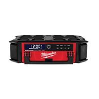 Milwaukee M18 PACKOUT 2950-20 Jobsite Charger Radio, Tool Only, 18 V, 5 Ah, 18-Channel, Bluetooth 4.2 