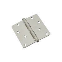 National Hardware N225-953 Door Hinge, Stainless Steel, Stainless Steel, Non-Rising, Removable Pin, 55 lb 