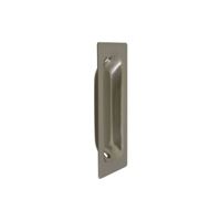 National Hardware N335-612 Door Pull, 1.37 in W, 0.37 in D, 3-1/4 in H, Steel, Satin Nickel 