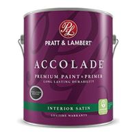 Pratt & Lambert Accolade Z4700 0000Z4780-14 Paint and Primer, Satin, Bright White Base, 31 oz