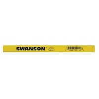 Swanson CP700 Carpenter Pencil, 7 in L, Orange Barrel 